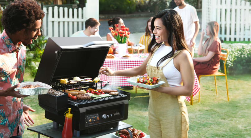 ASMOKE Essential: Smart Pellet Grill with Unlimited Flavor