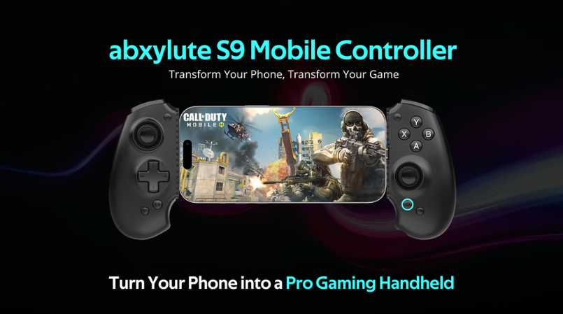 abxylute S9 Premium Mobile Controller: Snap, Stretch & Play