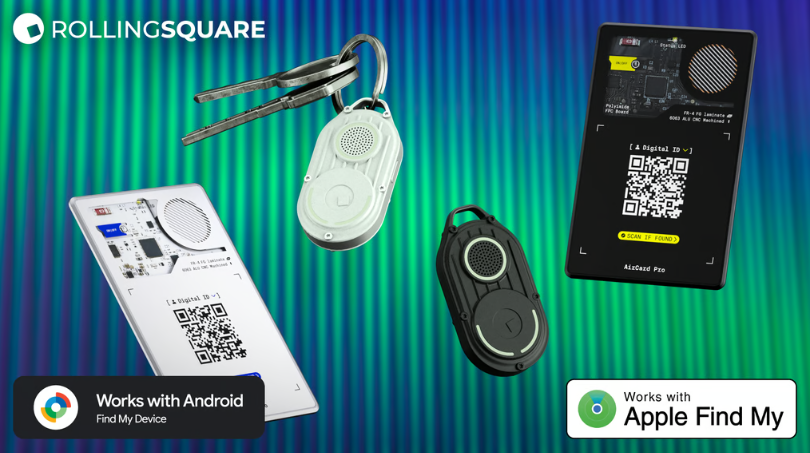 AirCard Pro & AirNotch Pro - Track & find any item, forever.