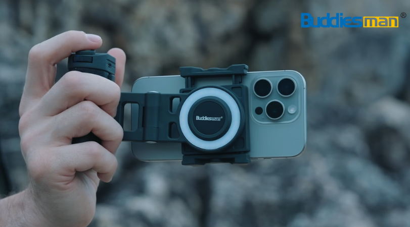 SNAPPY: Super Stable Ergonomic Battery Grip for Mobile Phone