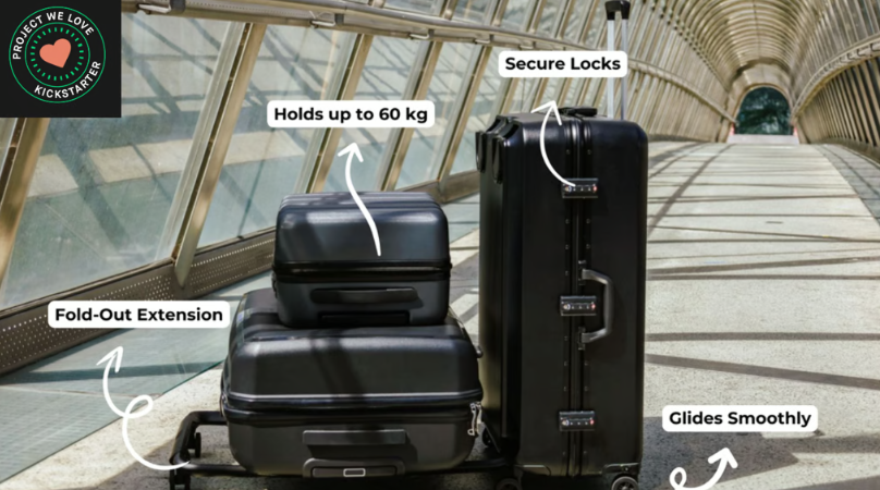 Luggical | Turn Your Luggage Into A Trolley In Seconds