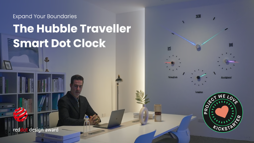 The Hubble Traveller Smart Dot Clock: Expand Your Boundaries