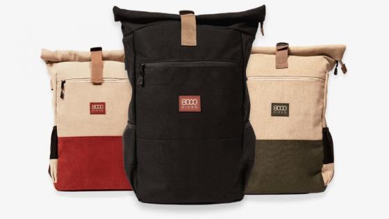 8000Kicks | The waterproof HEMP backpacks