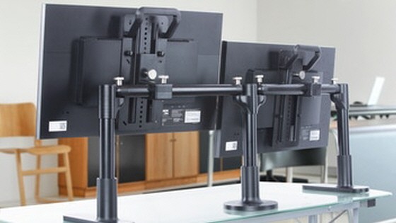 Rigg: The Portable, Sit + Stand, Modular Monitor Mount