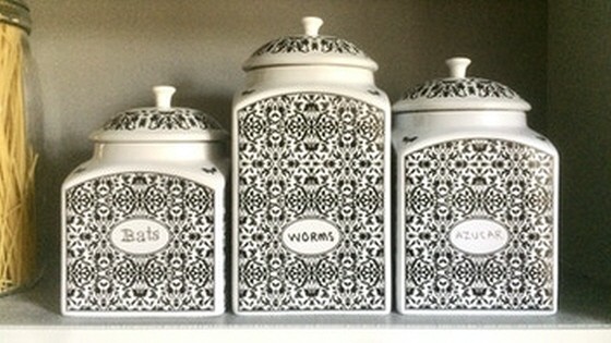 Kitchen-Witch Canisters