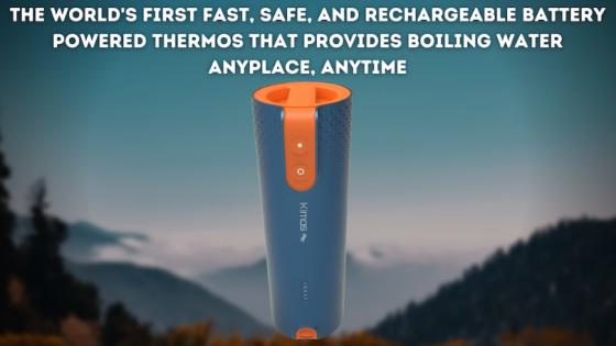 Kimos - The Thermos That Boils Water In 3 Minutes.