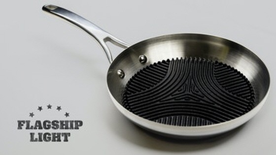 Flagship Light: convert any skillet into cast iron grill