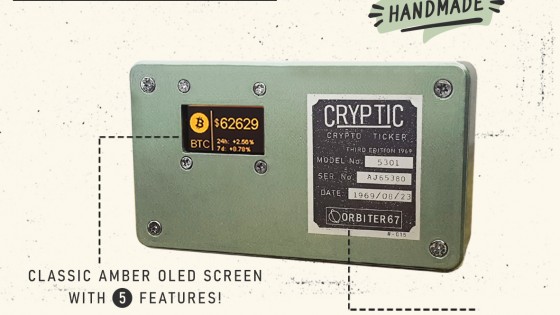 CrypTic: Real Time 10-in-1 Crypto Ticker with a Unique Story