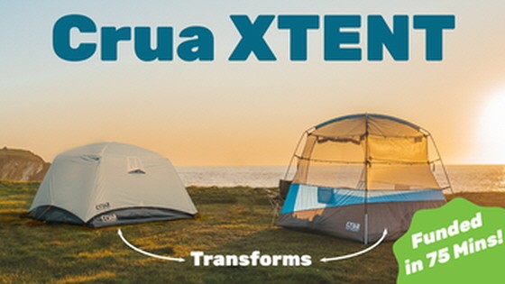 Crua XTENT | Transformable, All-in-One, Carry Anywhere Tent