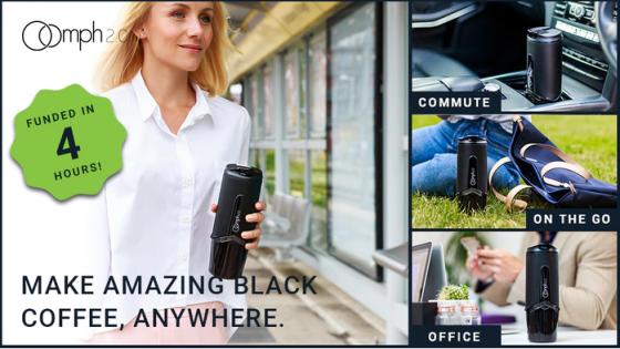 Oomph 2.0 - Make Amazing Black Coffee, Anywhere.