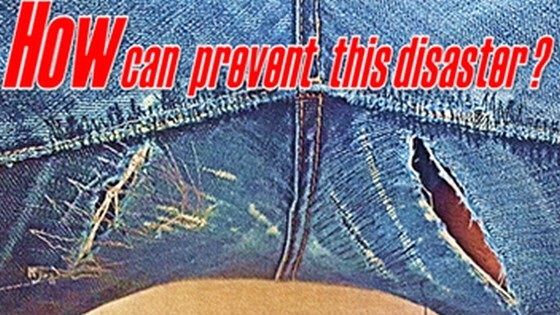 The world's first developed anti-wear agent for jeans