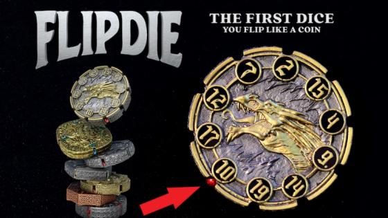 FlipDie: The World's First Dice You Flip Like a Coin.