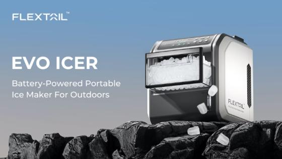 FLEXTAIL EVO ICER: Battery-Powered Ice Maker for Outdoors