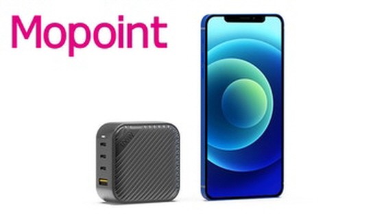 Mopoint: World's Smallest 100W GaN USB-C Charger