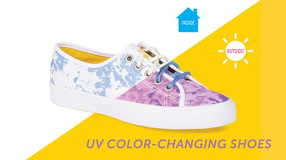 SUNS Shoes: Environmentally-Friendly Color-Changing Shoes