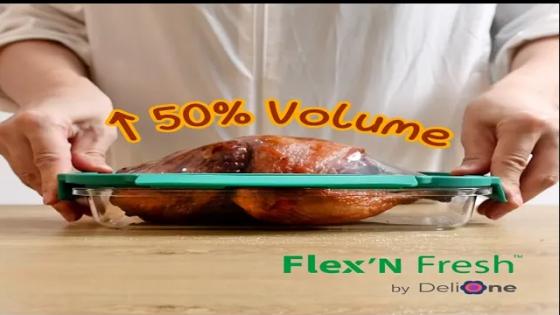 DeliOne Flex'n Fresh Container | Reusable & Food Grade