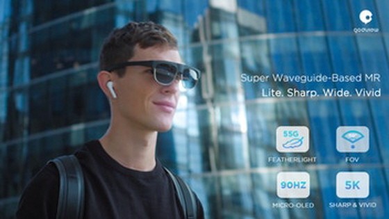 GodView | Lightest 5K AR/MR Smart Glasses For All Devices