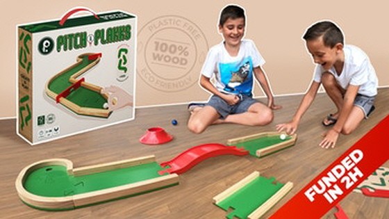 Pitch&Plakks┃The new Mini Golf board game