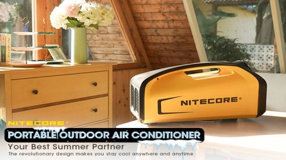 Nitecore Portable Air Conditioner, Your Best Summer Partner