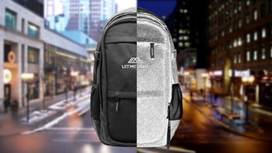 LetMeLight: Retro-Reflective Backpack for Style AND Safety