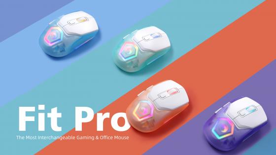 Fit Pro: The Most Interchangeable Gaming & Office Mouse