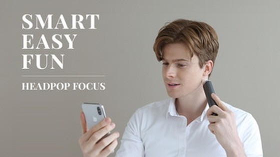 HeadpOp Focus: World's 1st Smart Pore Sebum Suction Device!