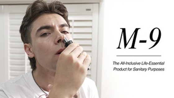 M-9: World’s First Dome-Shaped Ergonomic Nose Hair Trimmer