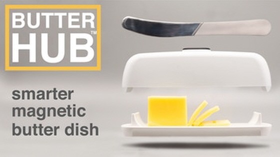 BUTTER HUB - A smarter butter dish