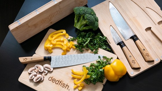 Dedfish Co. Portable Kitchen Knife Set