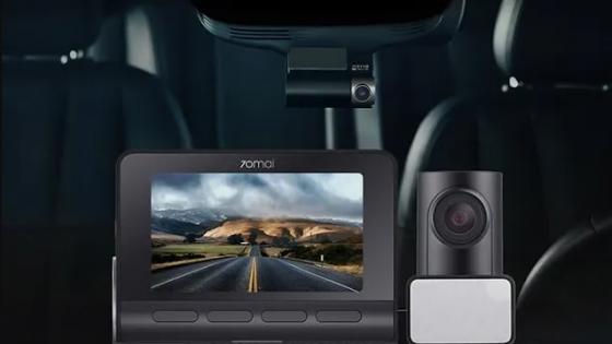 70mai A800: Dual-vision 4K Dash Cam for 24h Guard