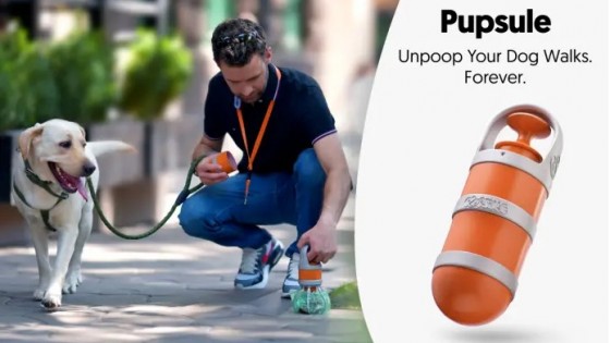 Pupsule: All-in-One Solution To Clean Up Dog Poop