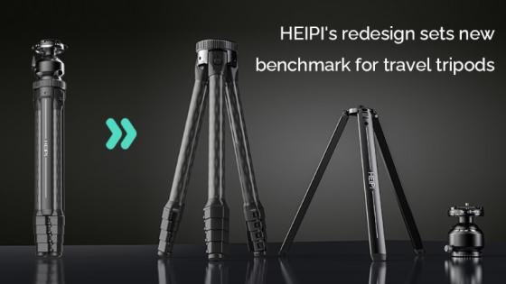 HEIPI: The Most Compact 3-in-1 Travel Tripod