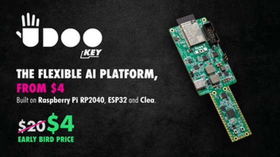 UDOO KEY: The Flexible AI Platform, From $4