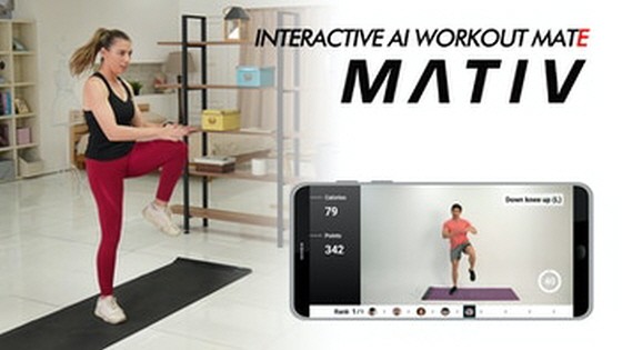 Stay Active On MATIV, The Ultimate Interactive Workout Mat