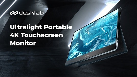 Desklab Ultralight Portable 4K Touchscreen Monitor