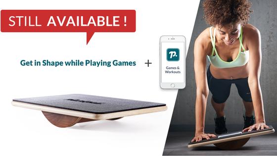 Plankpad: Strong Back, Core & 6-Pack Abs while Playing Games