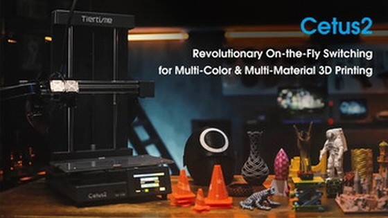 Cetus2: 3D Printing with Material & Color Mixing Innovation