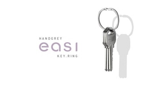 Handgrey EASI Titanium Keyring