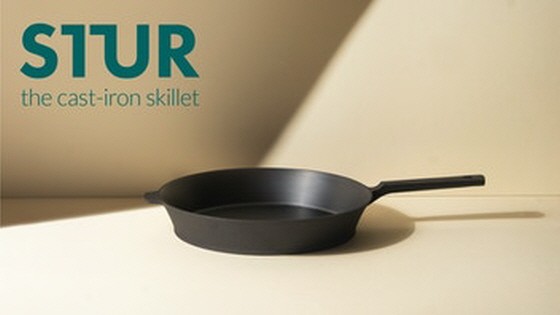 STUR Skillet: The German Cast-Iron Skillet - Made to Last