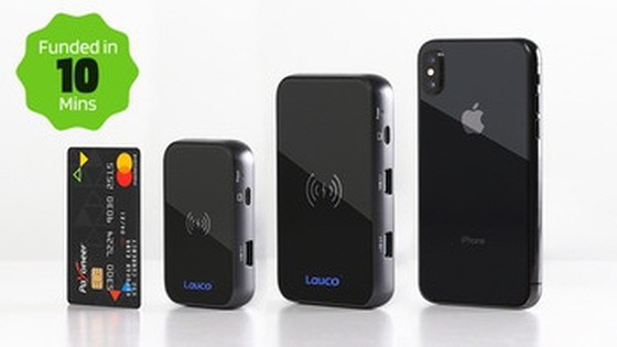 Lauco：The Smallest&Powerful 100W USB-C Wireless Charging Hub