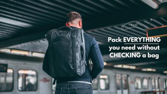Flai – A 72 Hour+ Smarter Business Travel Carry-on Bag