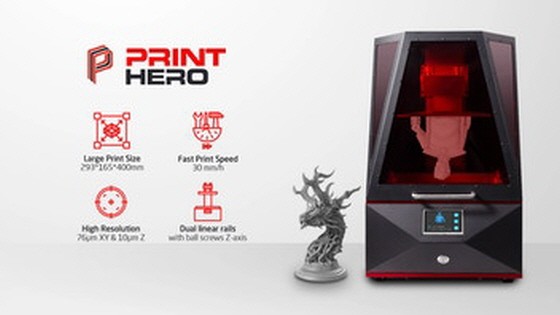 PrintHero Industrial Level 4K SLA 3D Printer For Large Print