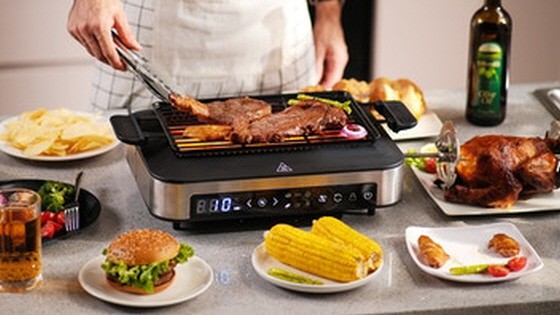 Barbechef: A Smart Cook System that Grills Indoor, Smokeless