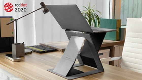 MOFT Z: The 4-in-1 invisible sit-stand laptop desk