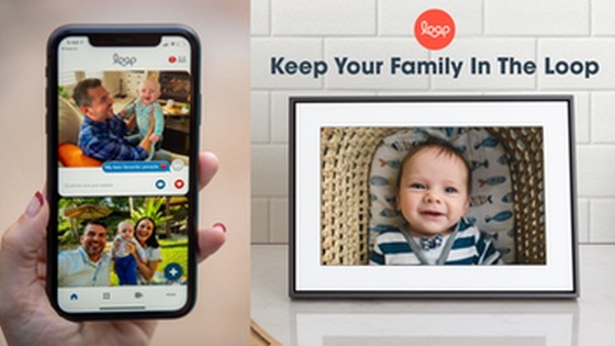 Loop 2: The smart digital frame that connects your family