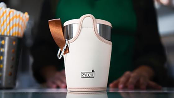 ZYLCH, a zero-waste cup that fits in your pocket!