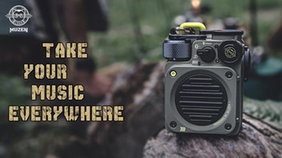 A Rugged Retro Wireless Speaker For Outdoor Adventures