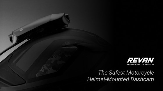 REVAN: The Smartest Motorcycle Helmet-Mounted HUD Dashcam