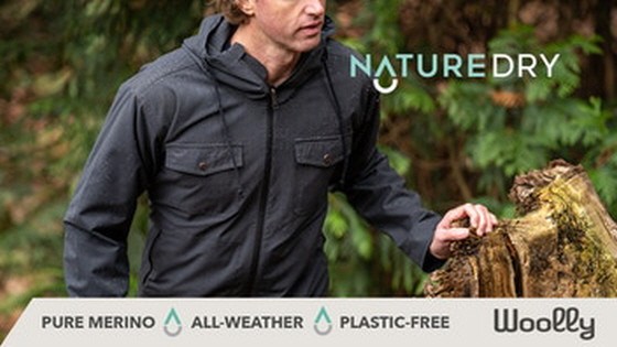 The NatureDry Jacket by Woolly - Performance without plastic