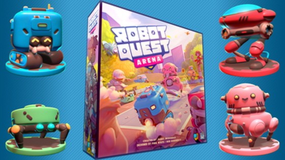 Robot Quest Arena Deckbuilding Game